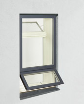 VELFAC russervinduesløsning set udefra